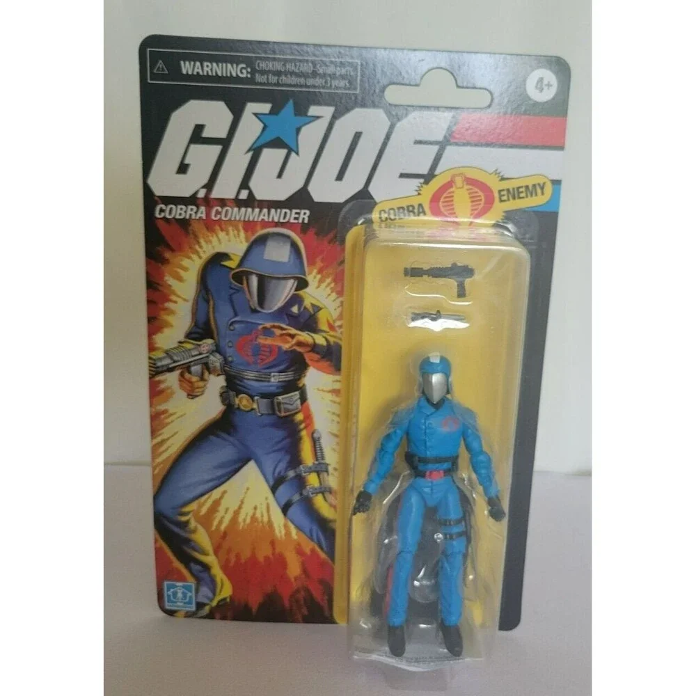 G.I.JOE COBRA COMMANDER COBRA ENEMY RETRO HASBRO 2020 SEALED BOX